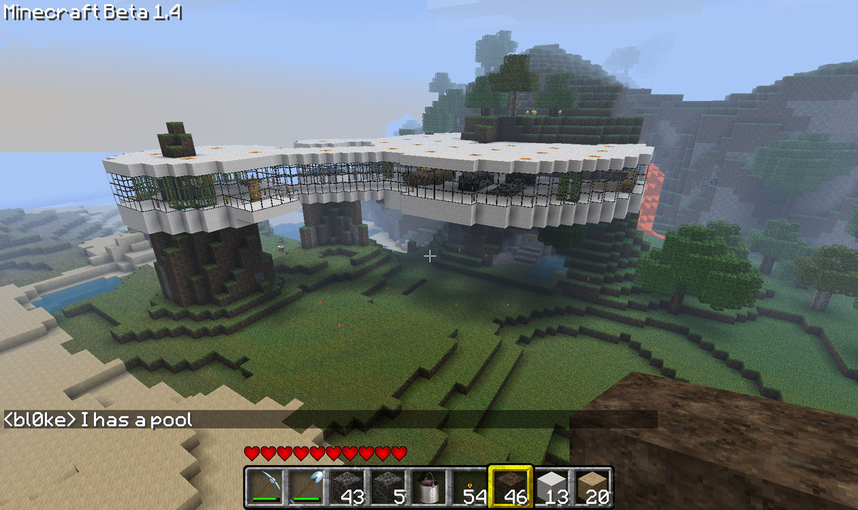 cool minecraft house